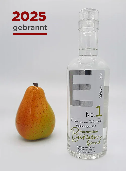 Eckmanns No. 1 - Birnenbrand - 2025 gebrannt